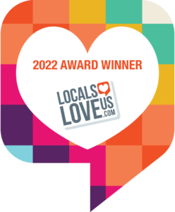 Locals Love Us Award badge